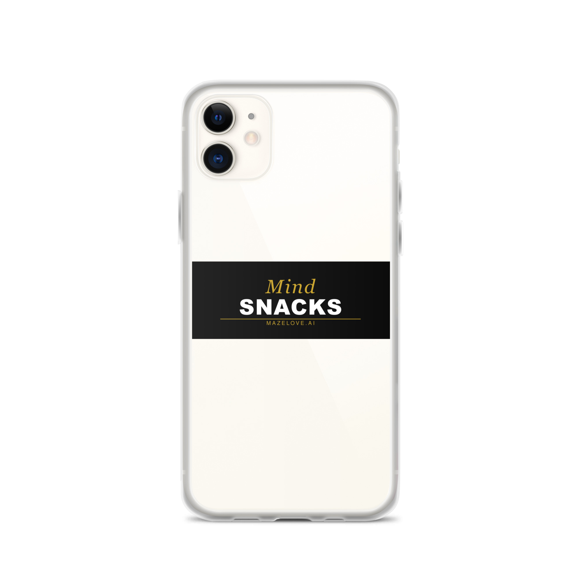 Mind Snacks Clear Case for iPhone® - Image 6