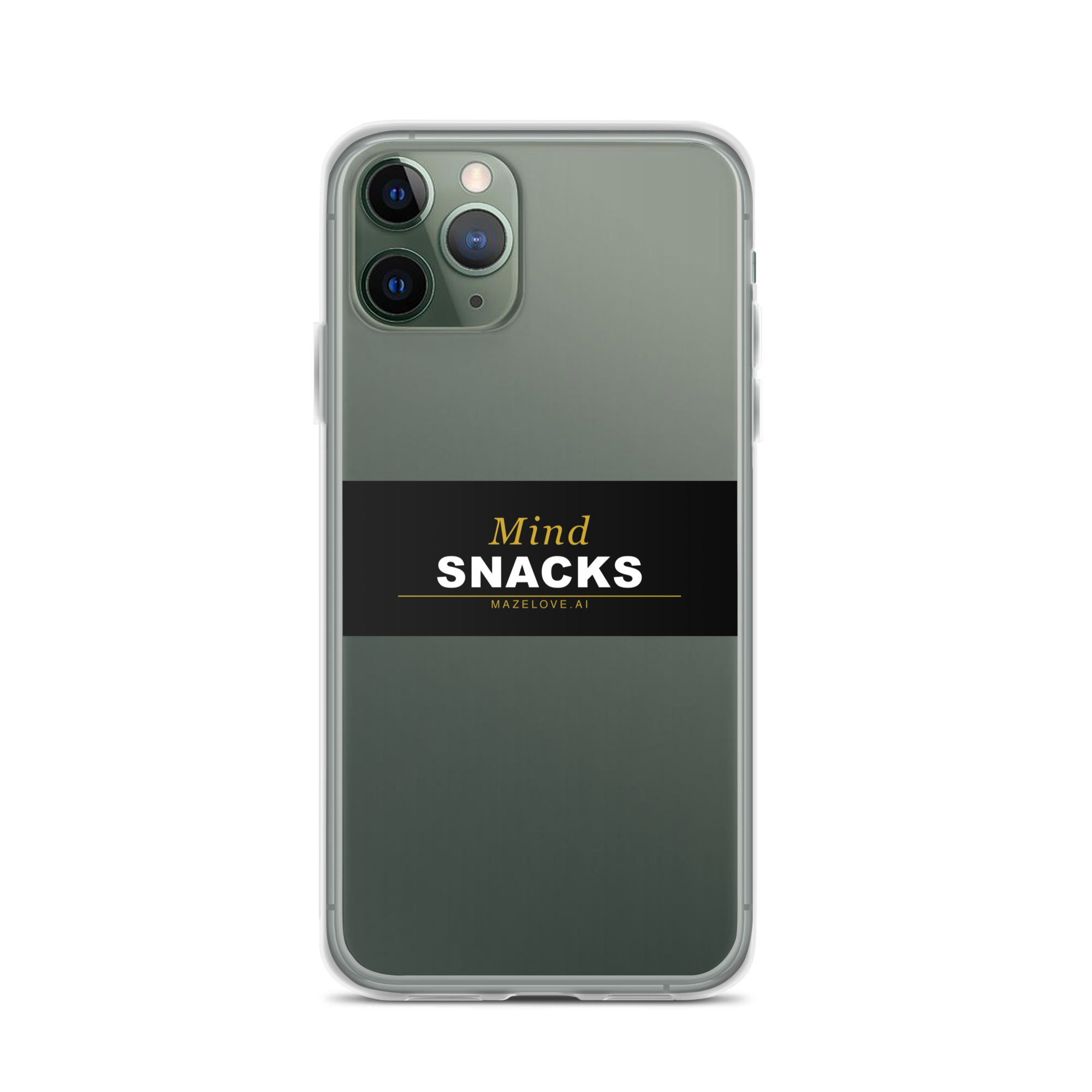 Mind Snacks Clear Case for iPhone® - Image 4