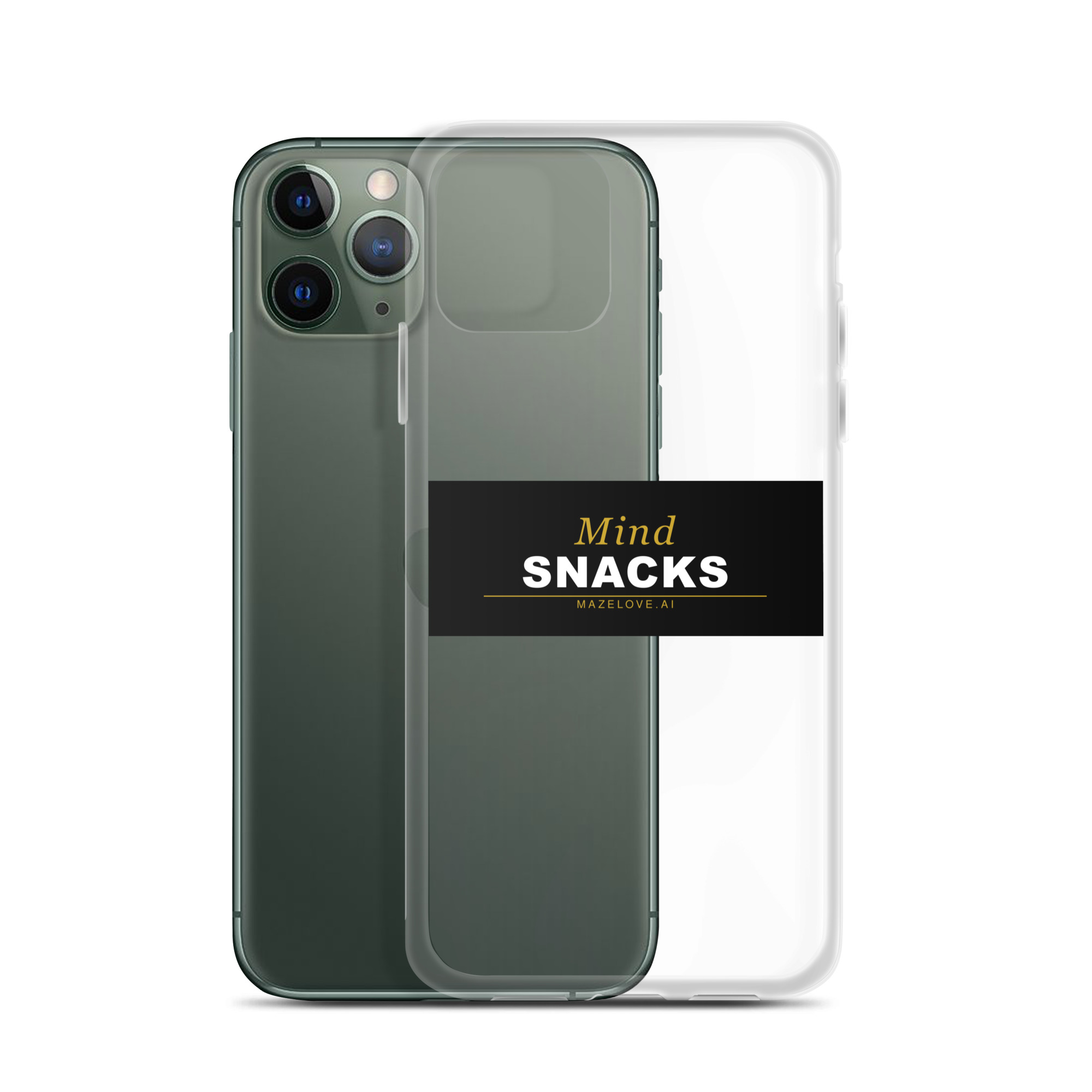Mind Snacks Clear Case for iPhone® - Image 5
