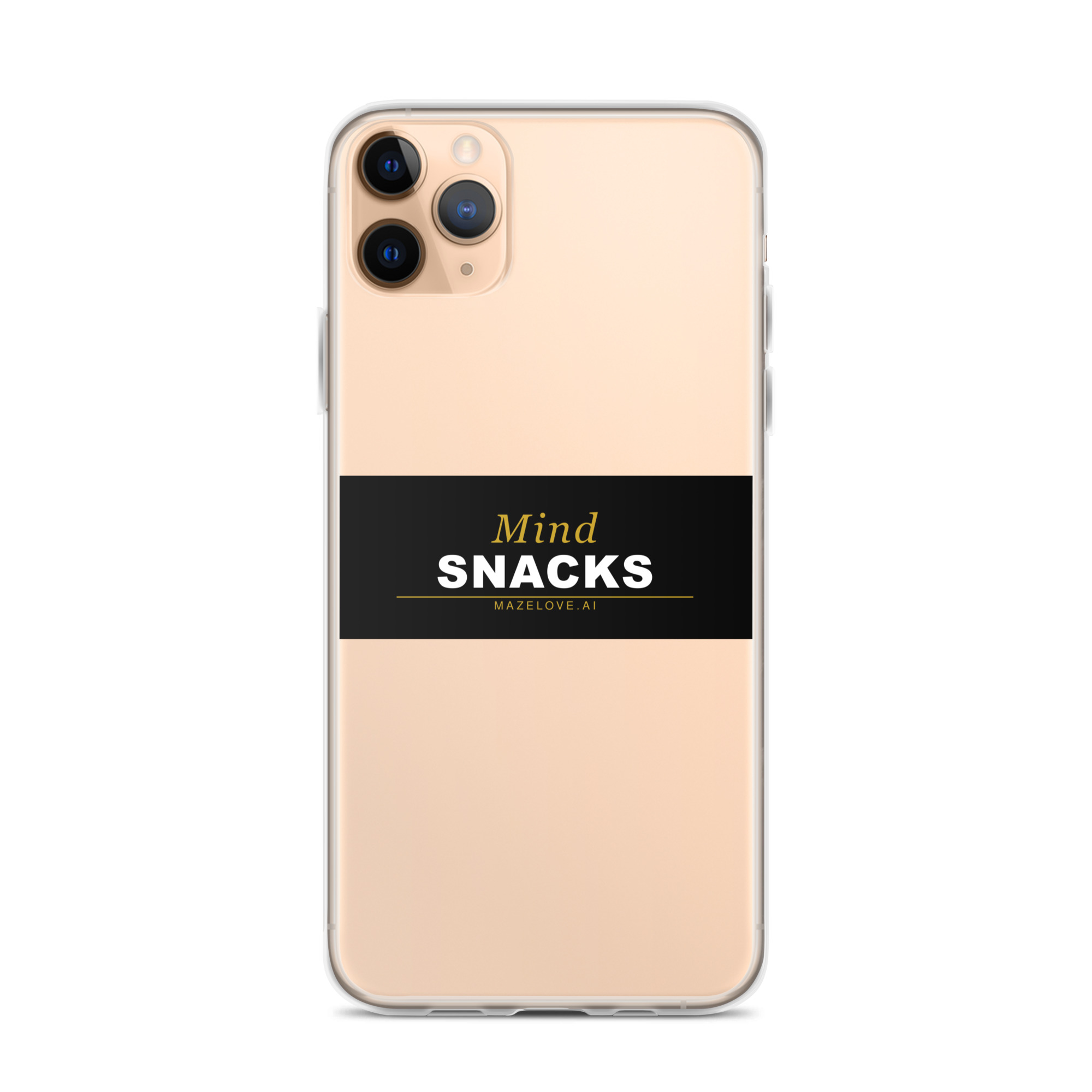Mind Snacks Clear Case for iPhone® - Image 2