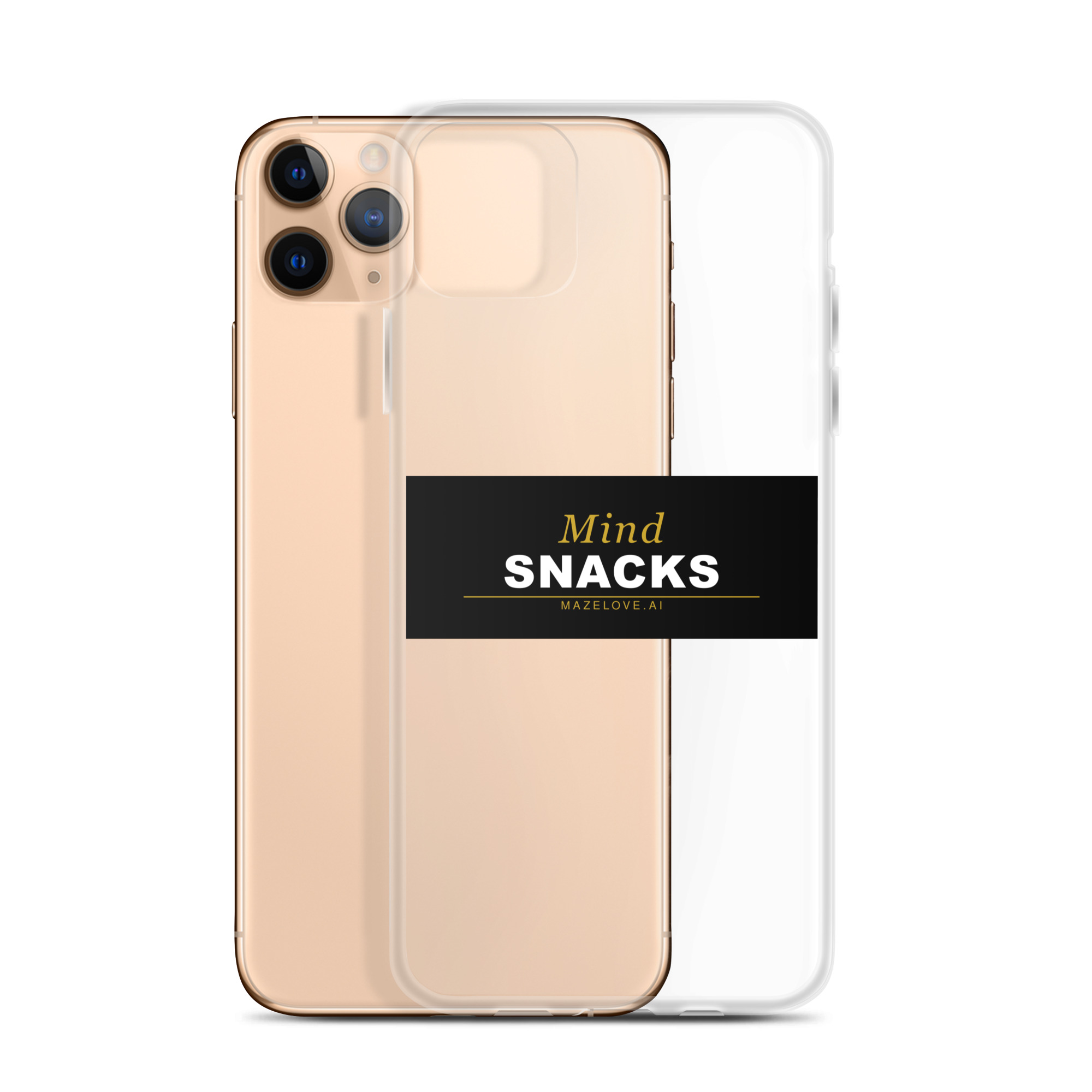 Mind Snacks Clear Case for iPhone® - Image 3