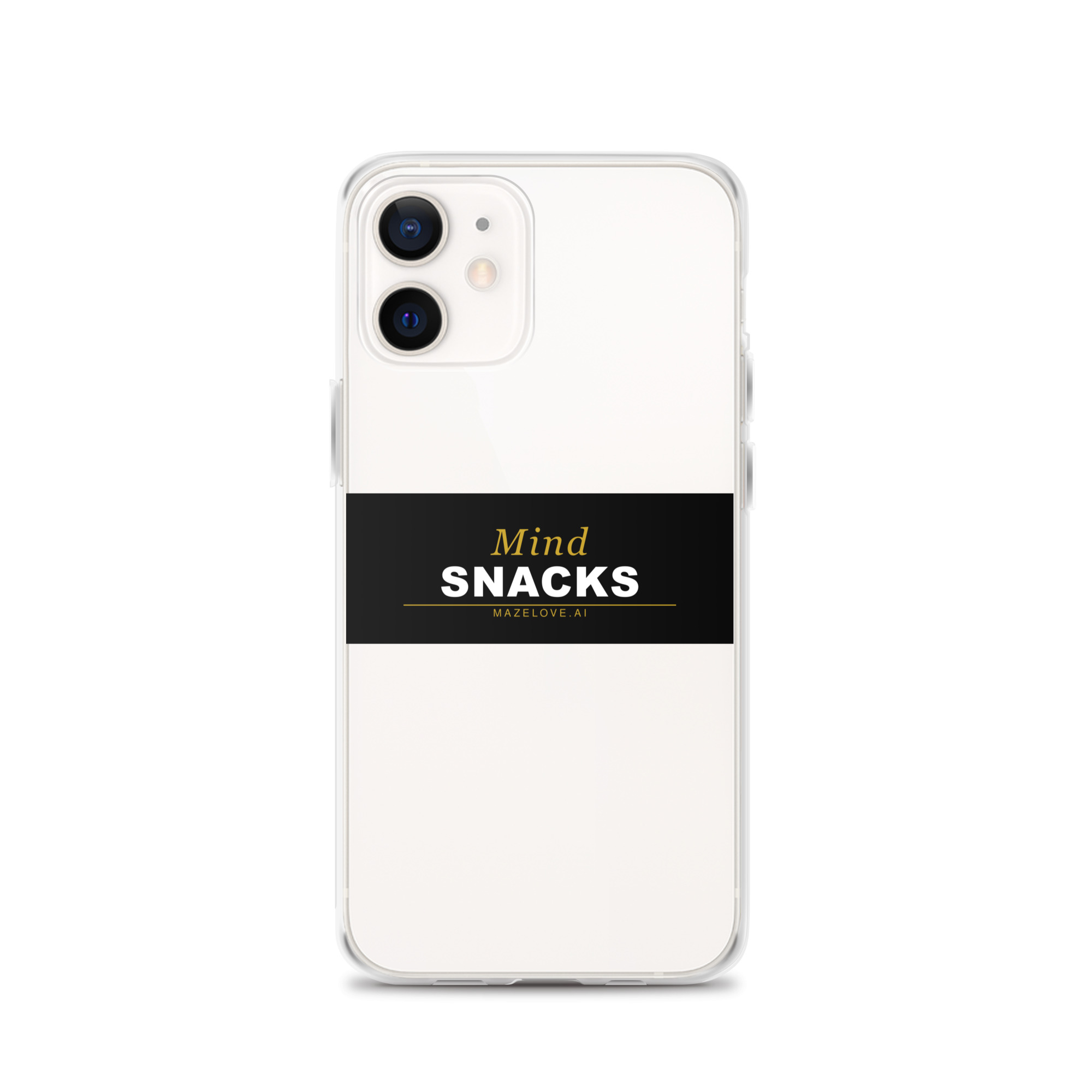 Mind Snacks Clear Case for iPhone® - Image 14