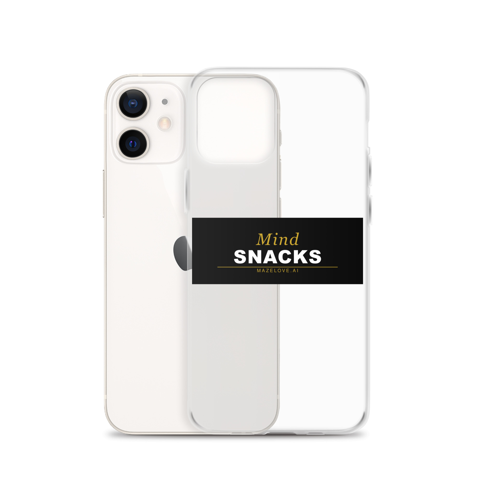 Mind Snacks Clear Case for iPhone® - Image 15