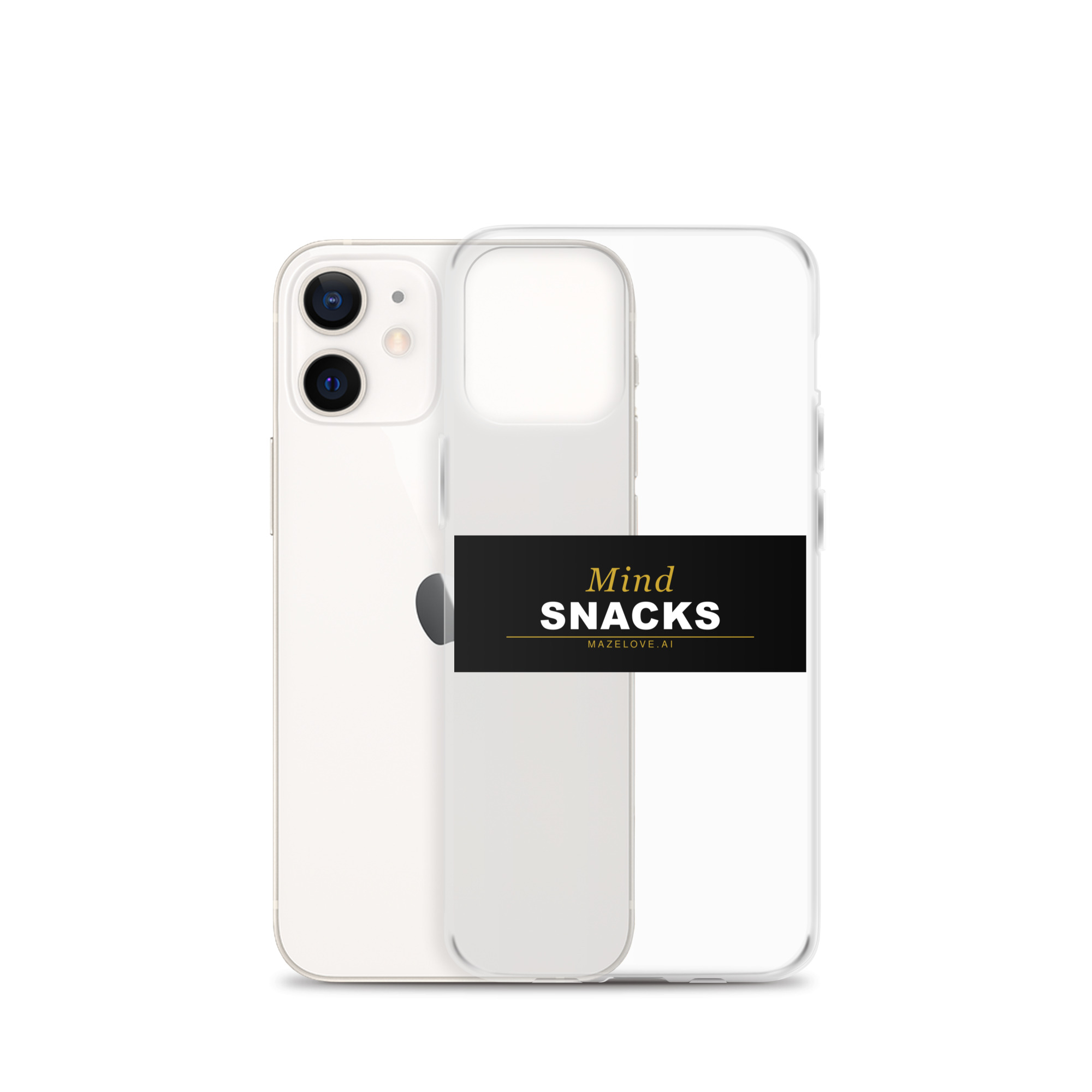 Mind Snacks Clear Case for iPhone® - Image 9