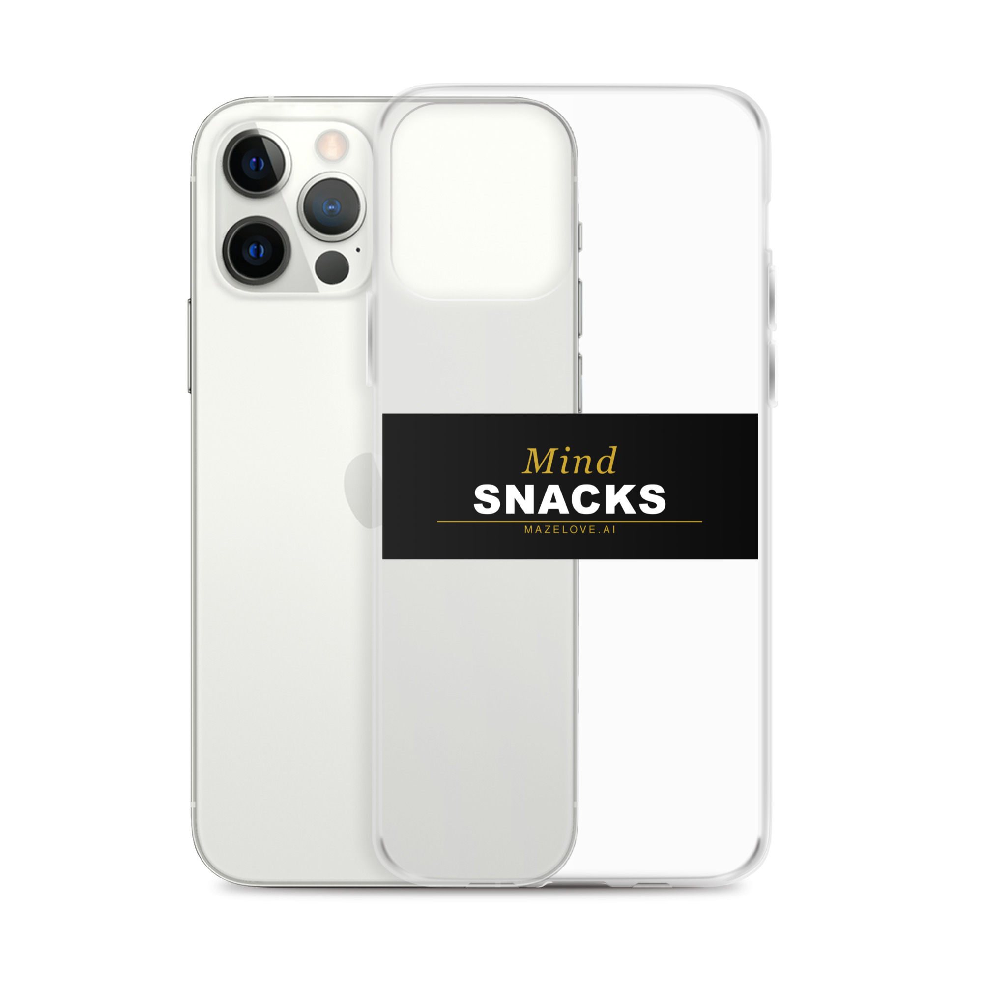 Mind Snacks Clear Case for iPhone® - Image 11