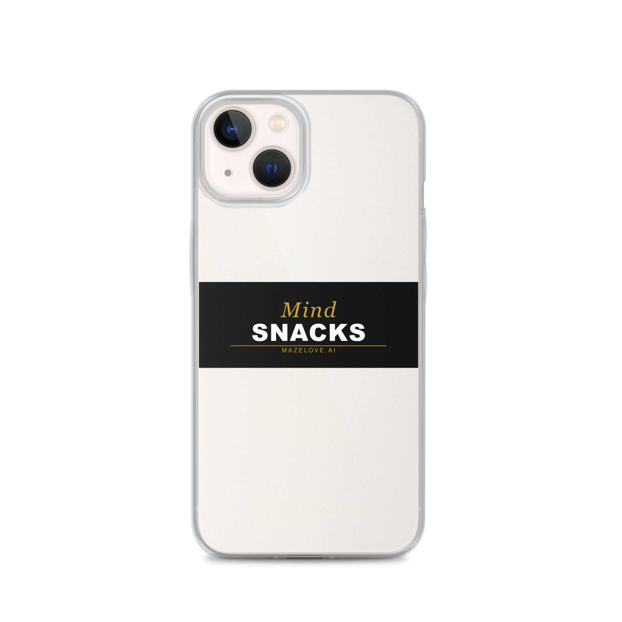 Mind Snacks Clear Case for iPhone® - Image 22