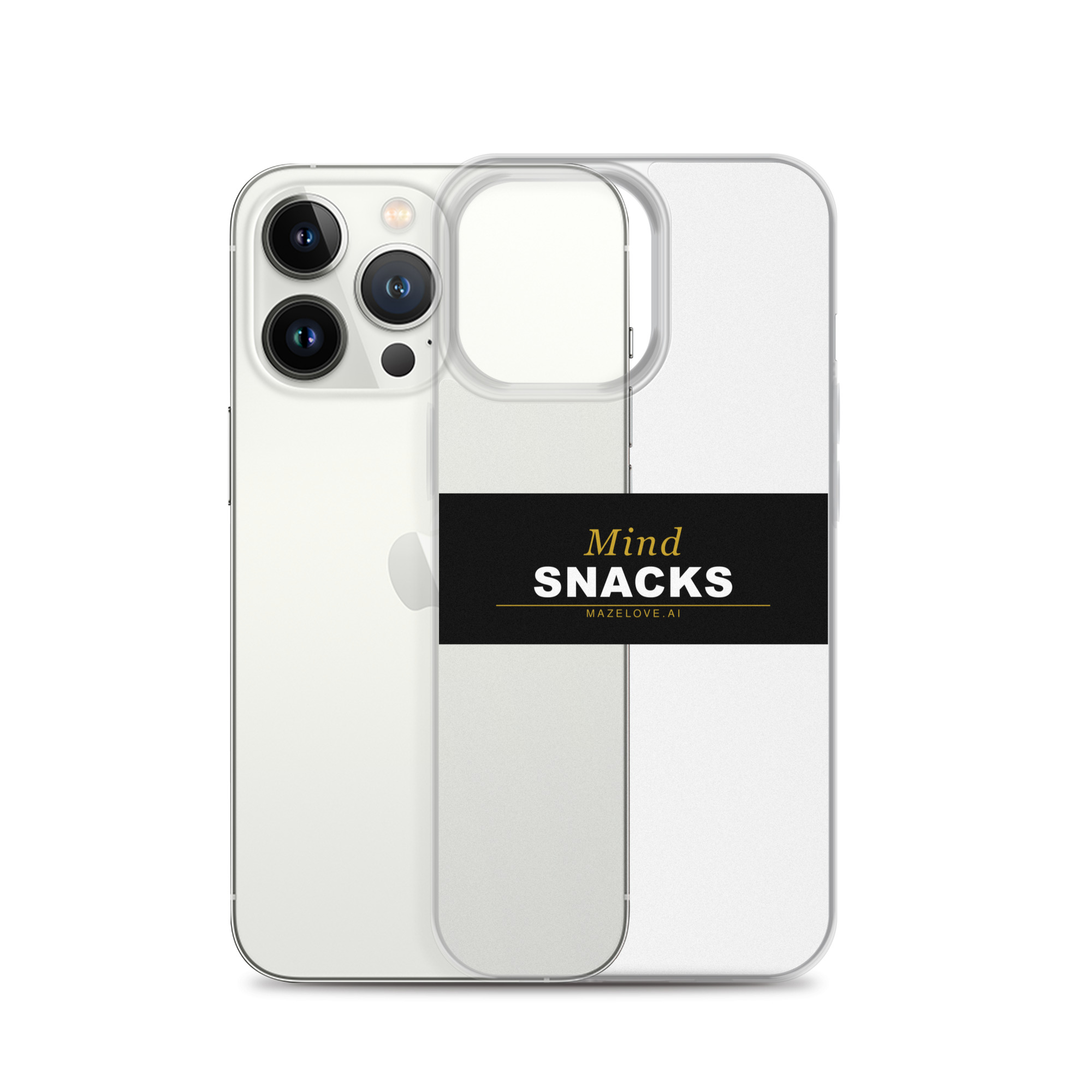 Mind Snacks Clear Case for iPhone® - Image 21