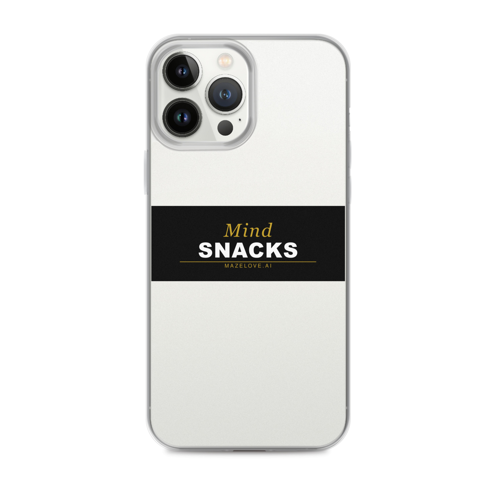 Mind Snacks Clear Case for iPhone® - Image 18