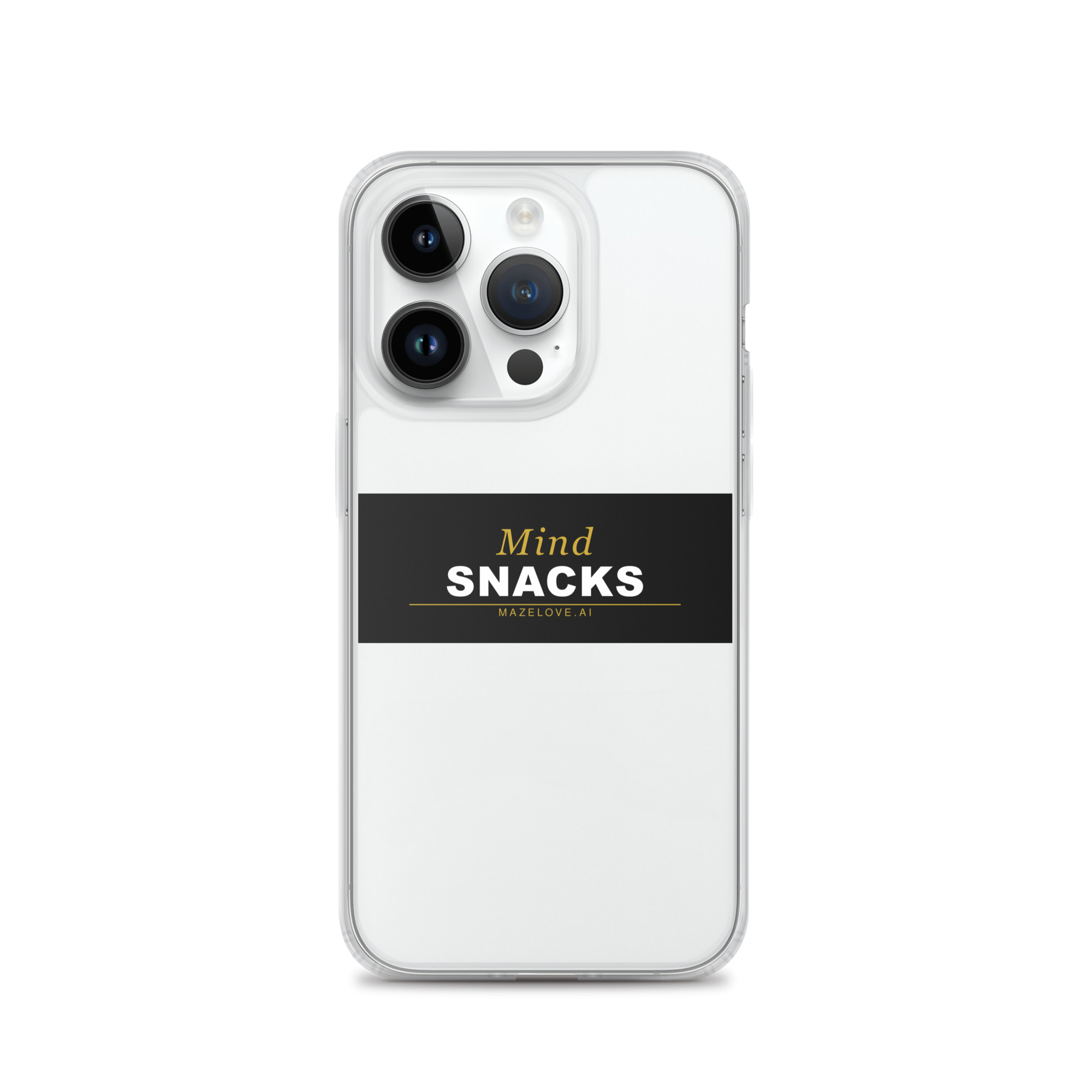 Mind Snacks Clear Case for iPhone® - Image 28