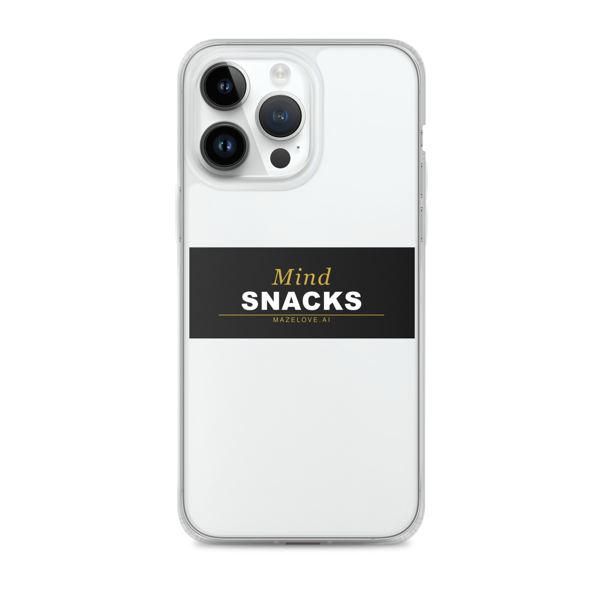 Mind Snacks Clear Case for iPhone® - Image 26