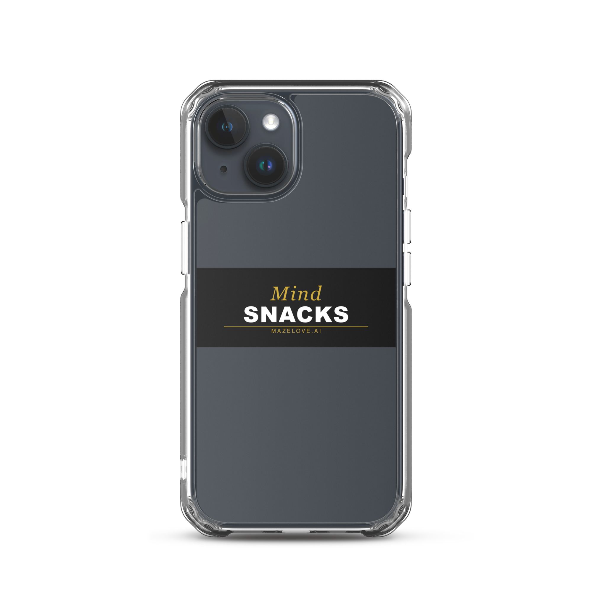 Mind Snacks Clear Case for iPhone® - Image 38
