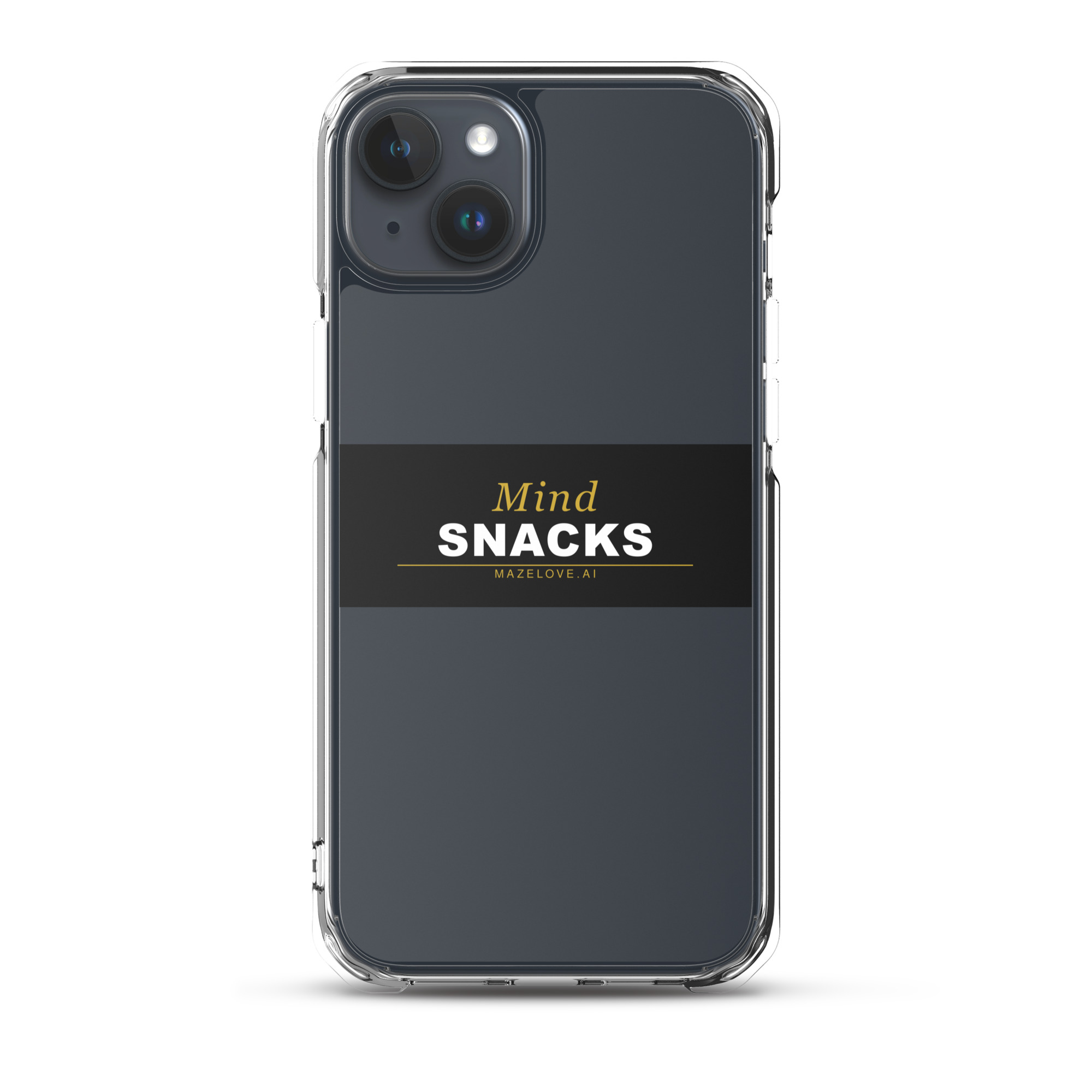 Mind Snacks Clear Case for iPhone® - Image 32