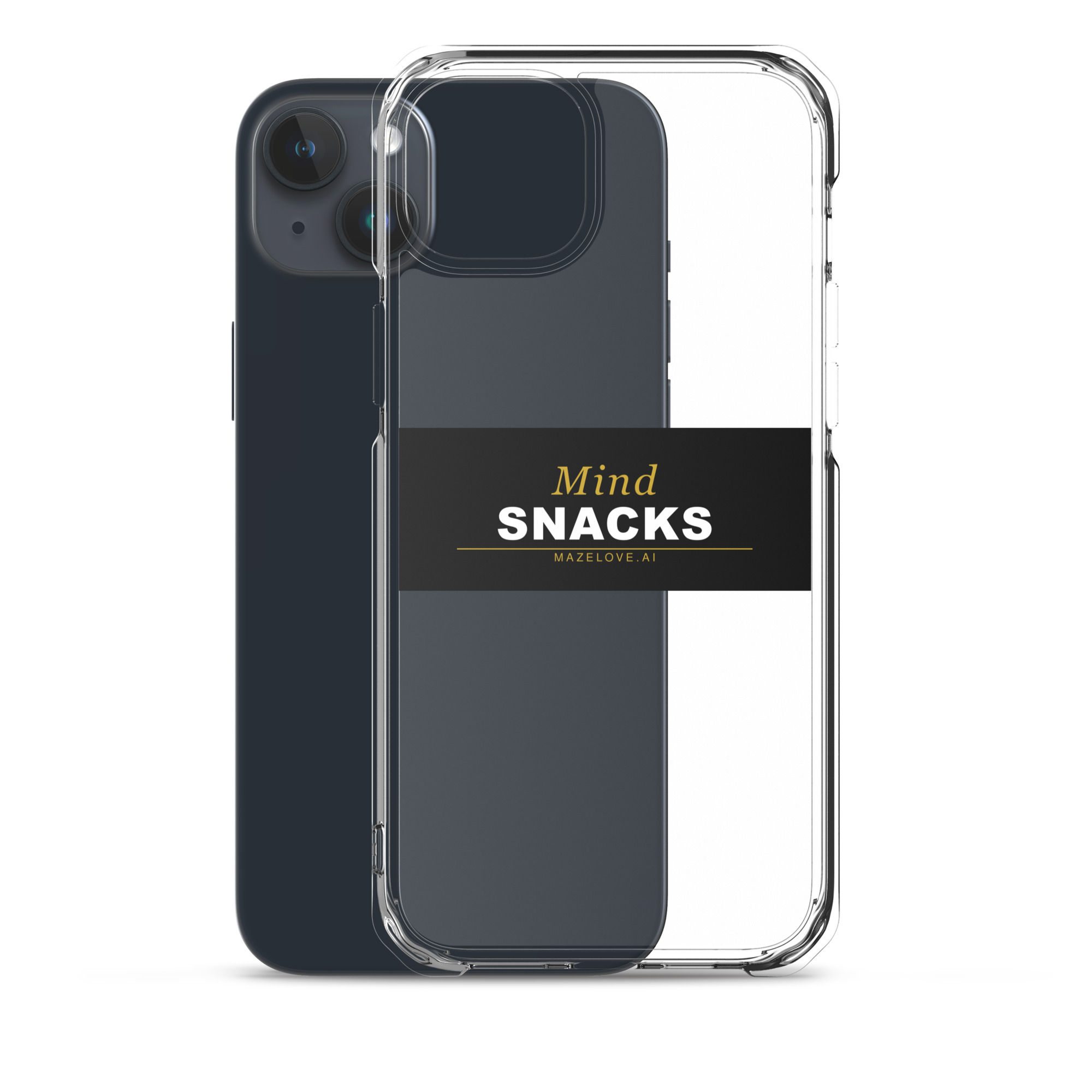 Mind Snacks Clear Case for iPhone® - Image 33
