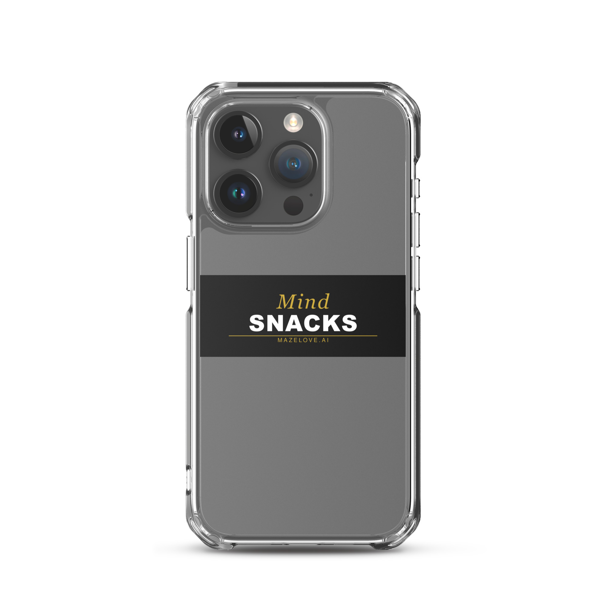 Mind Snacks Clear Case for iPhone® - Image 36