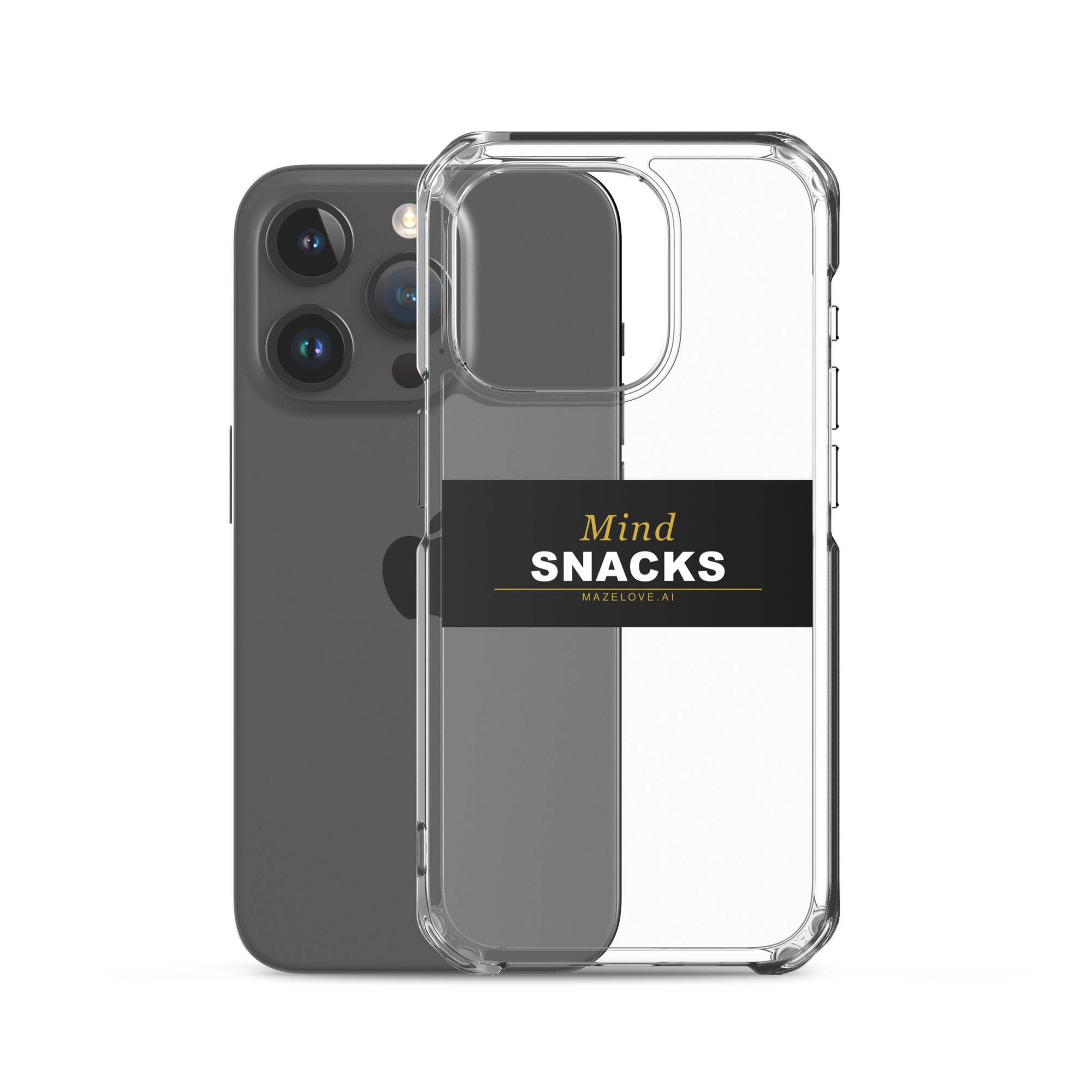 Mind Snacks Clear Case for iPhone® - Image 37
