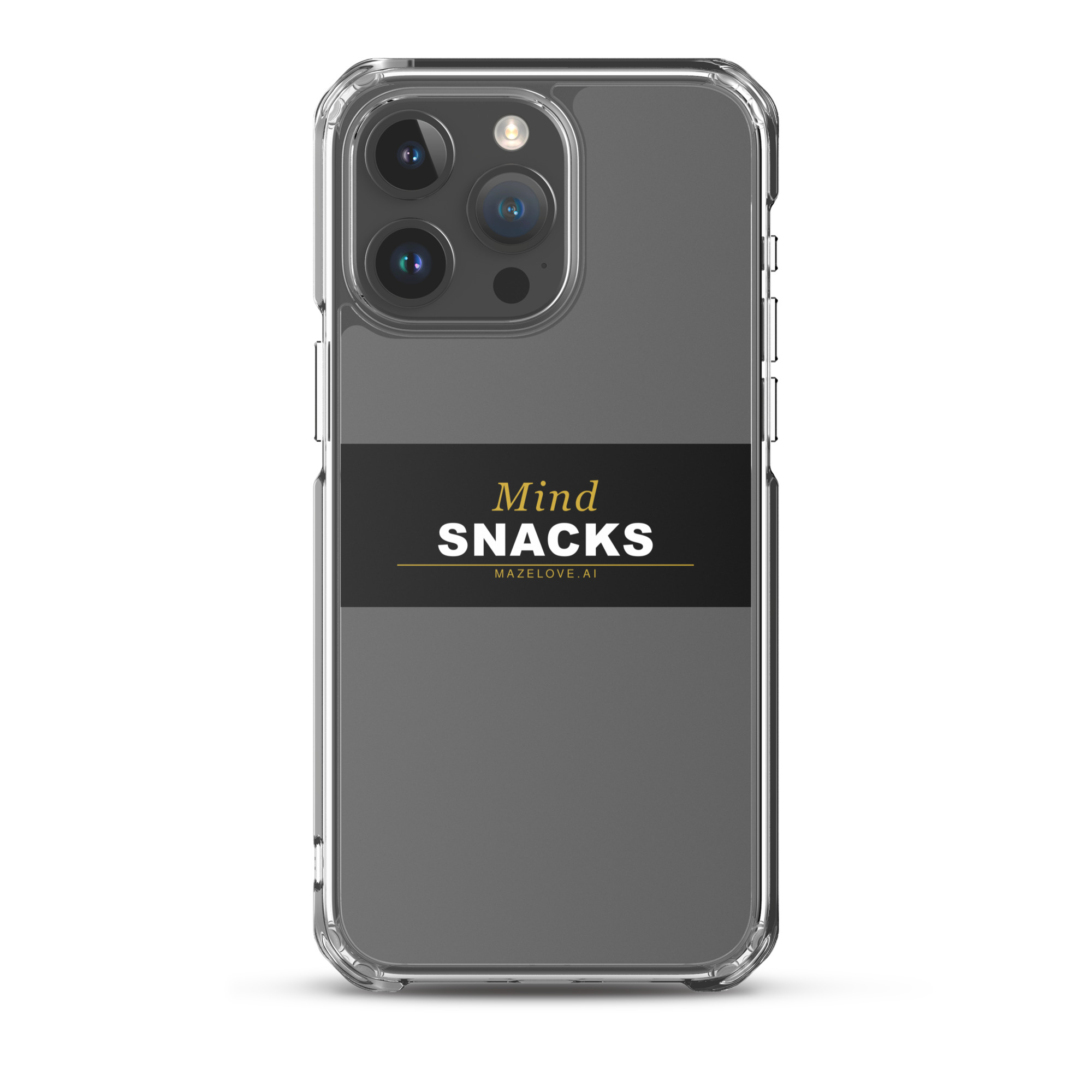 Mind Snacks Clear Case for iPhone® - Image 34