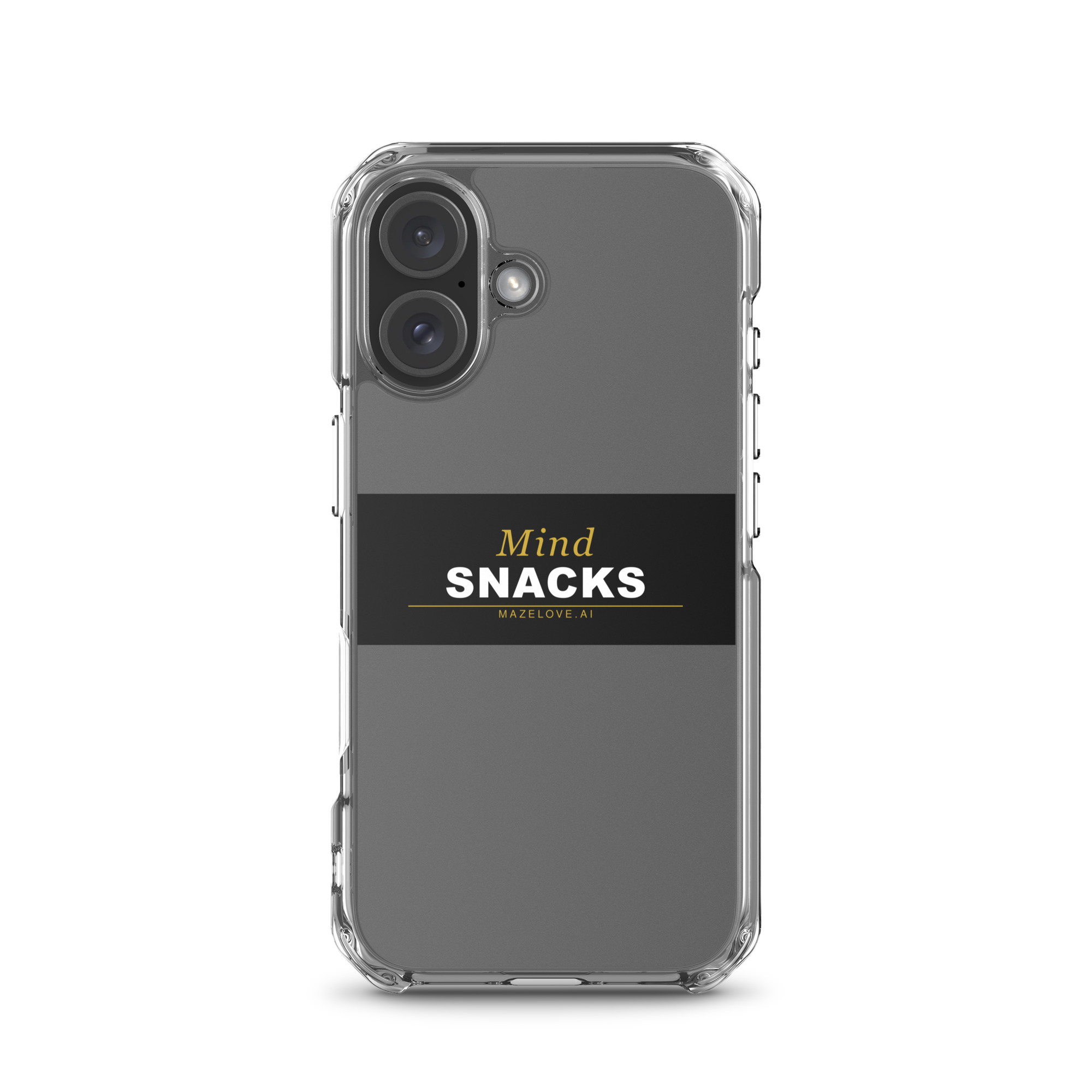 Mind Snacks Clear Case for iPhone® - Image 46