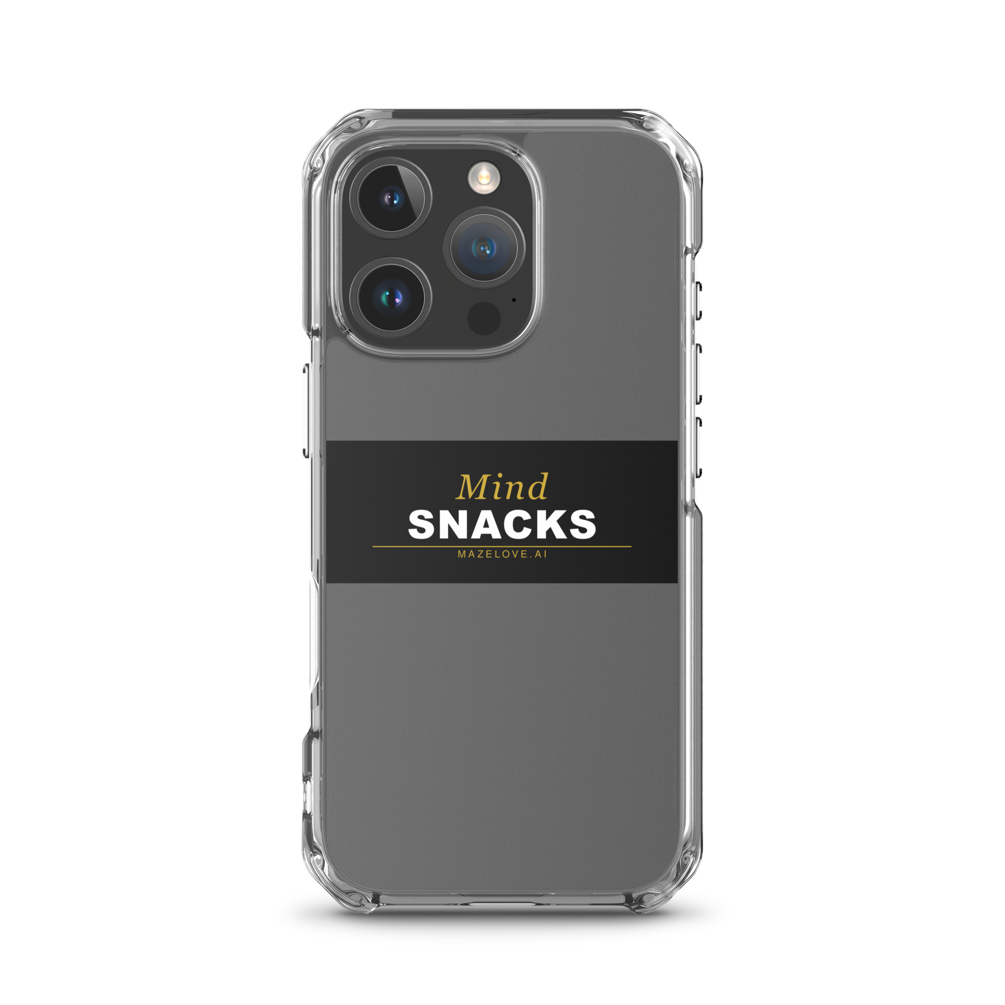 Mind Snacks Clear Case for iPhone® - Image 44