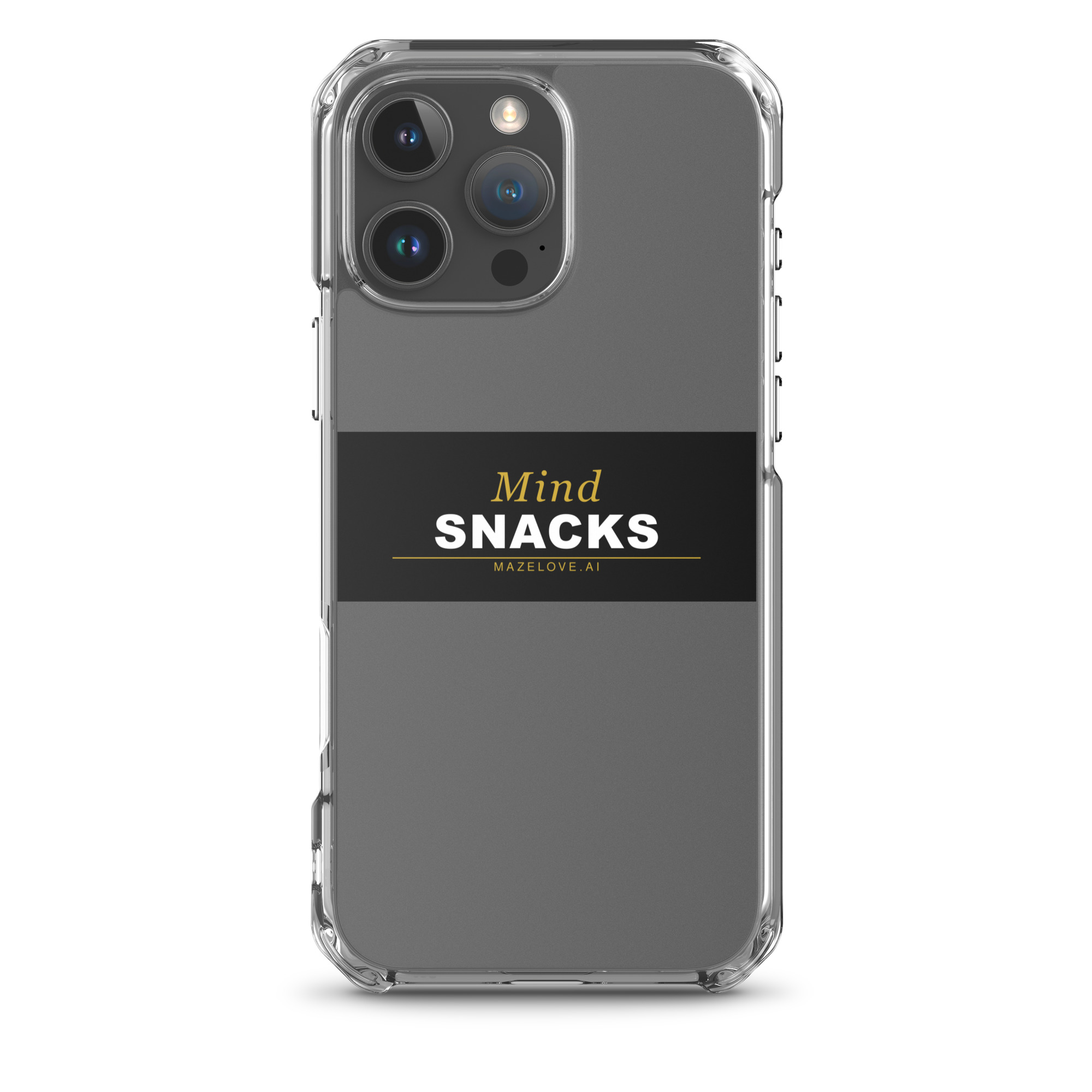 Mind Snacks Clear Case for iPhone® - Image 42