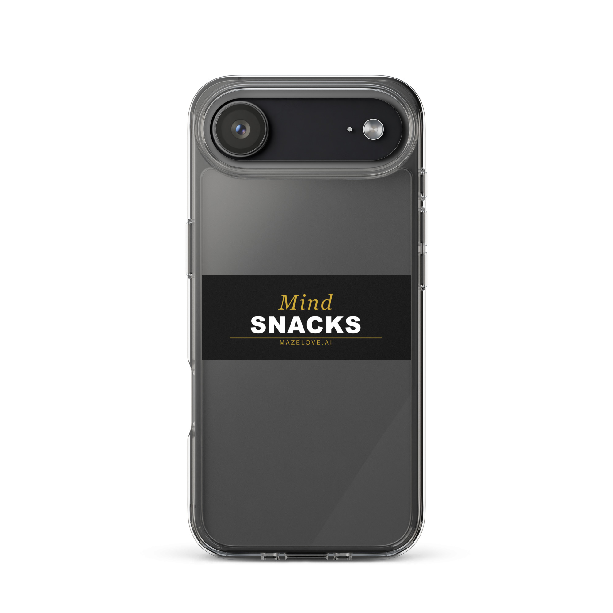 Mind Snacks Clear Case for iPhone® - Image 48