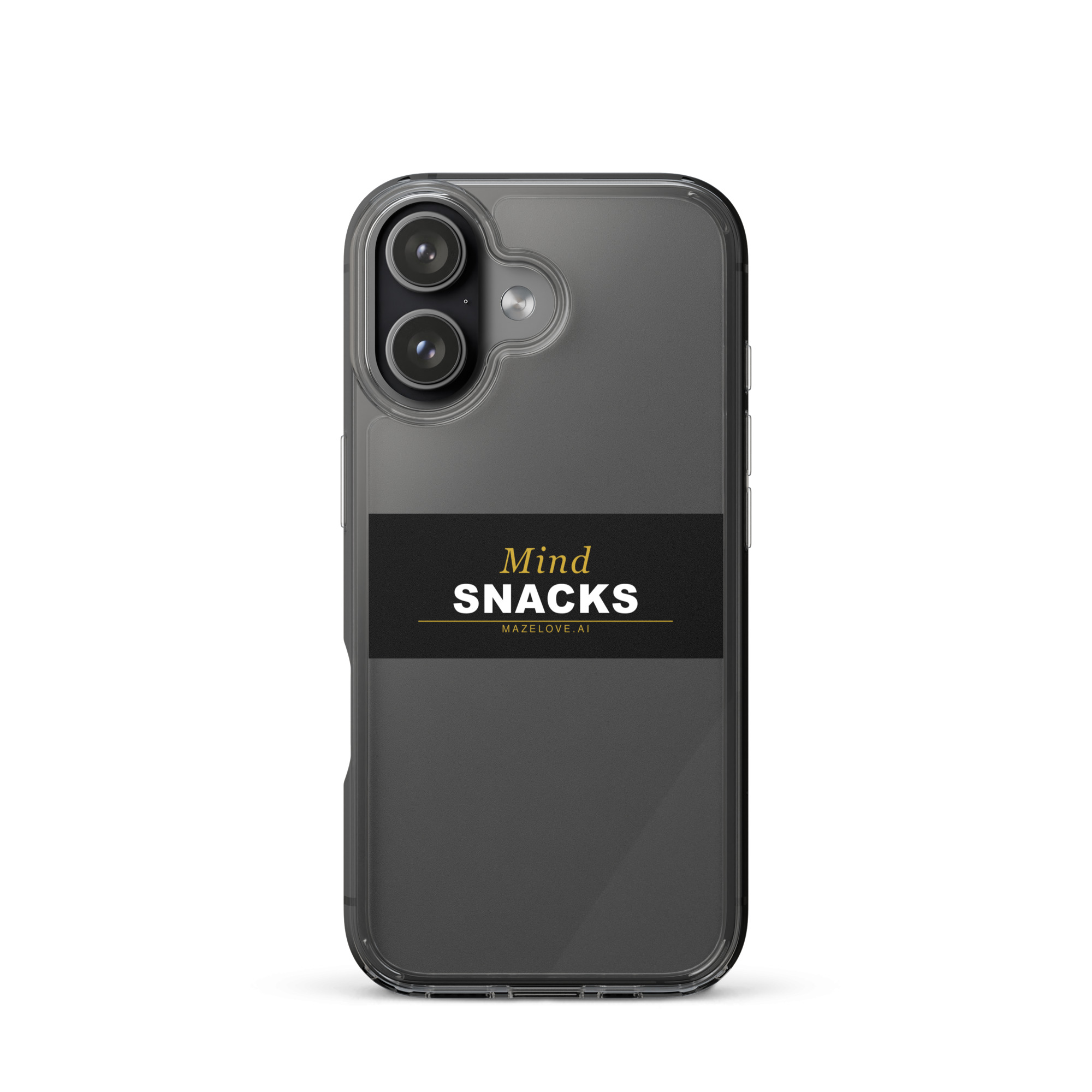 Mind Snacks Clear Case for iPhone® - Image 51