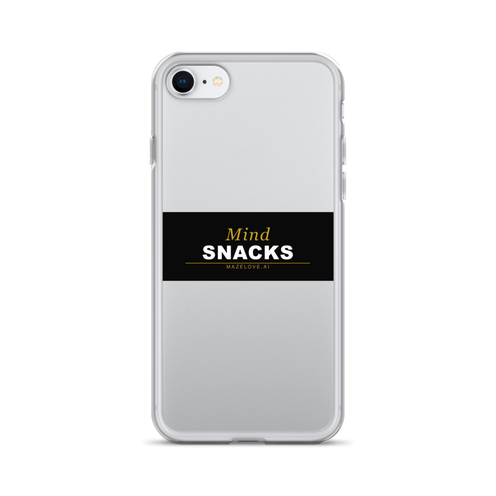 Mind Snacks Clear Case for iPhone® - Image 53